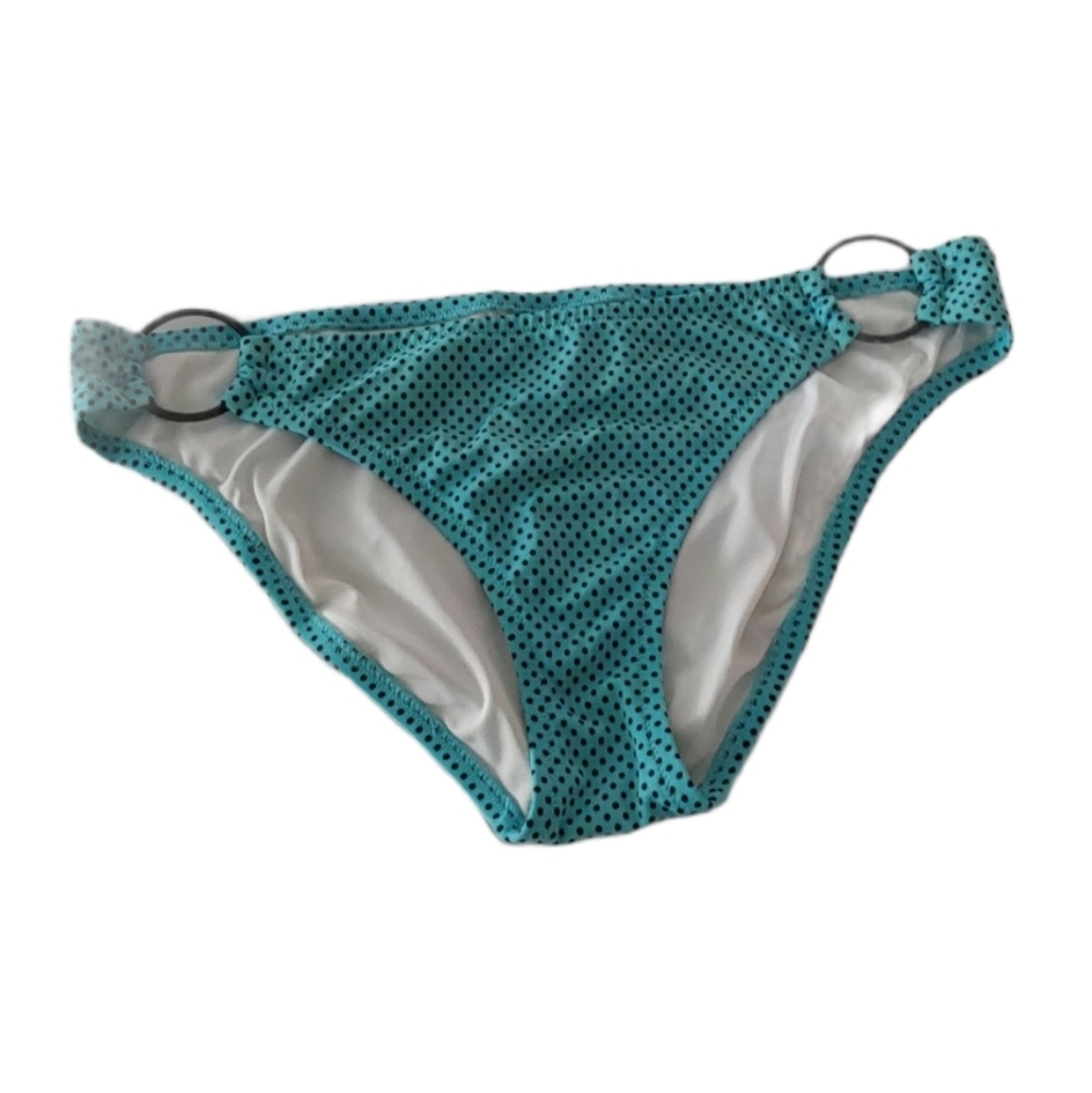 Victoria's Secret Black Dot Bikini Bottom Size M